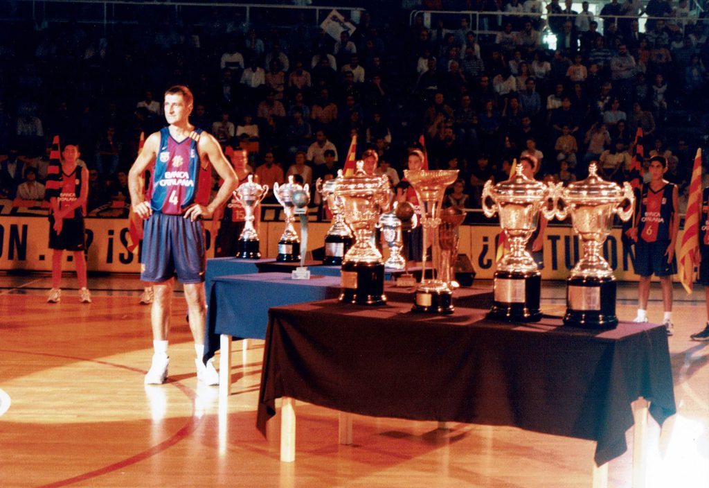 Retirada en el Palau Blaugrana
